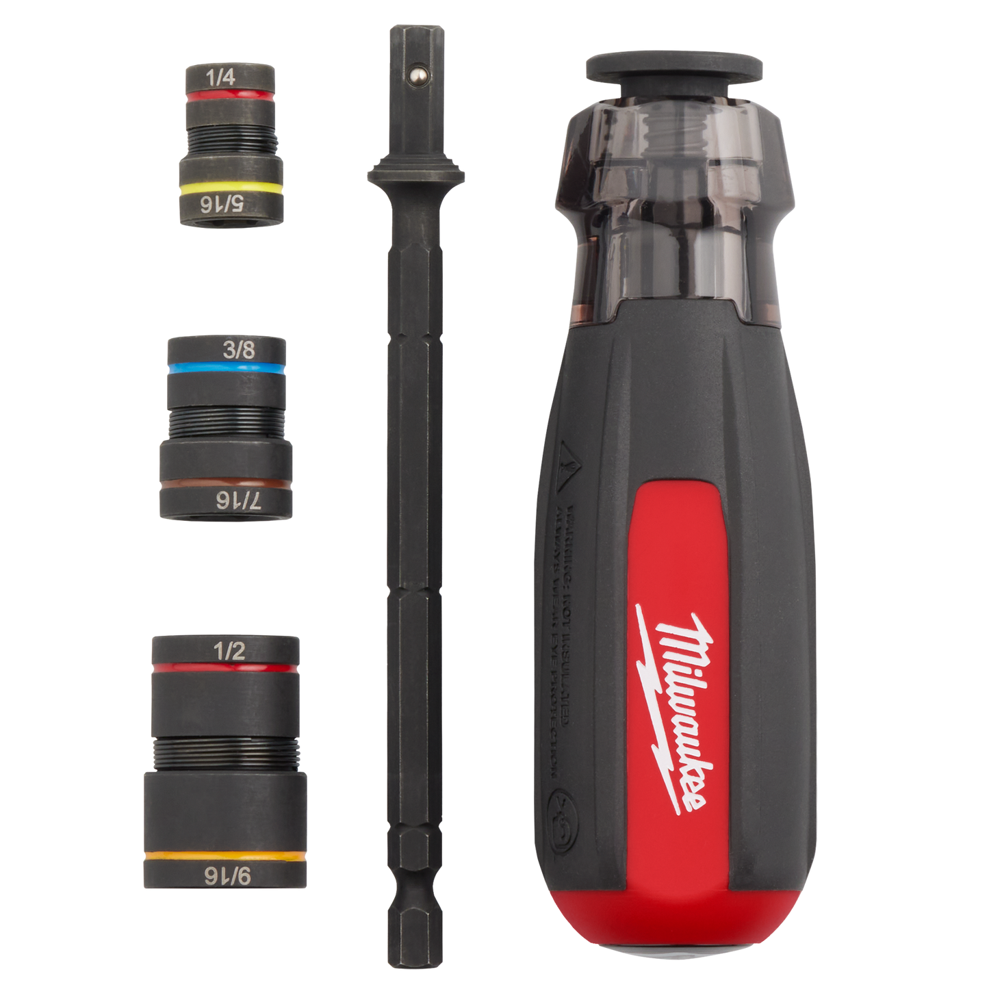 Milwaukee Multi-Nut Driver w/ SHOCKWAVE™ Impact Duty Magnetic Nut Drivers