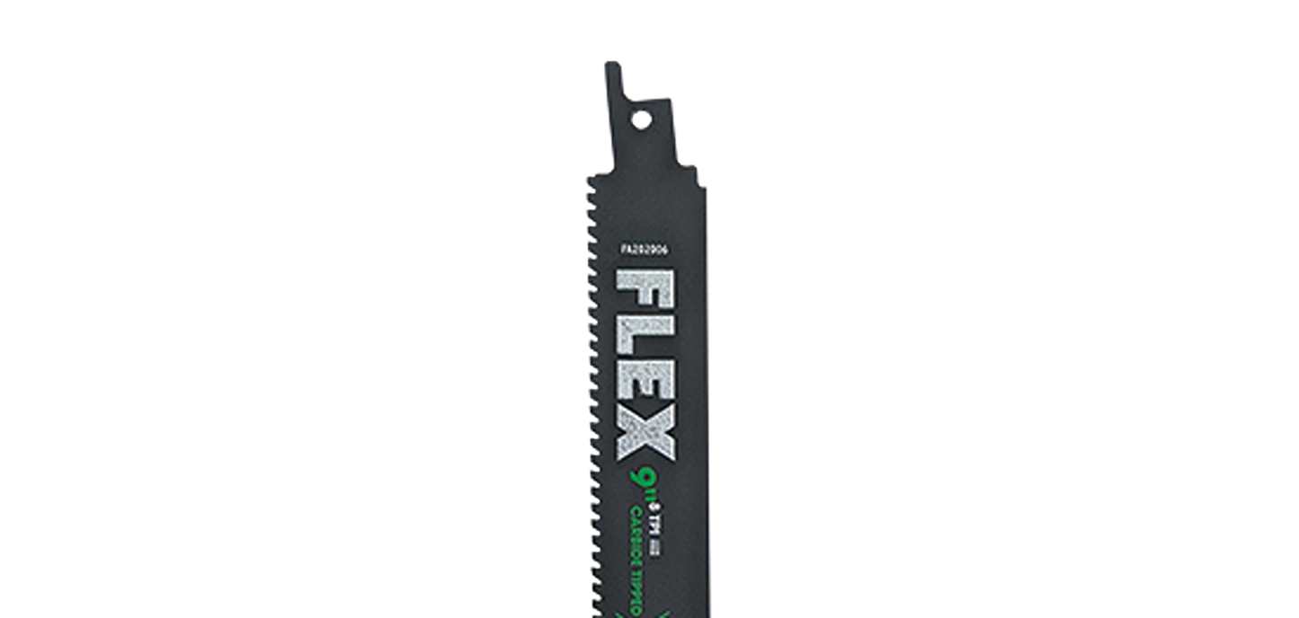 FLEX 24V 9" Carbide Reciprocating Saw Blade