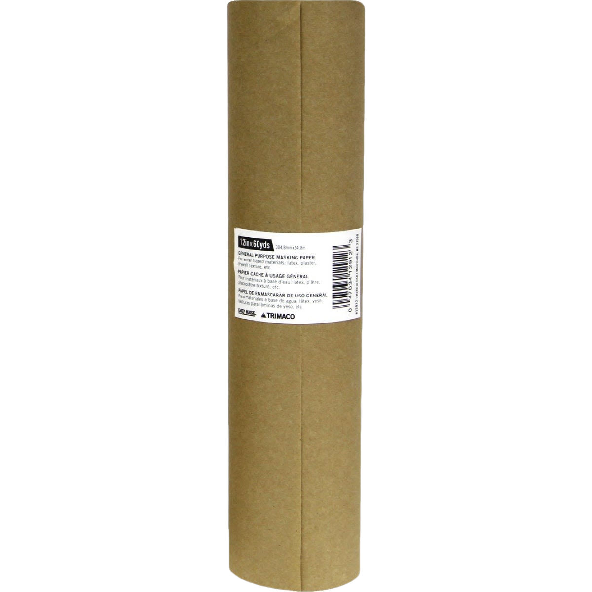 Roll of brown general purpose paper masking tape for painting and home improvement projects under $50 and supplies categories