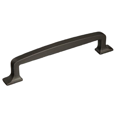 Black bronze cabinet pull with a sleek transitional design for hardware and furniture accessories under $50 collection