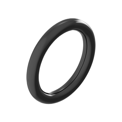 Black rubber round cross section O-ring seal for tools and home improvement applications