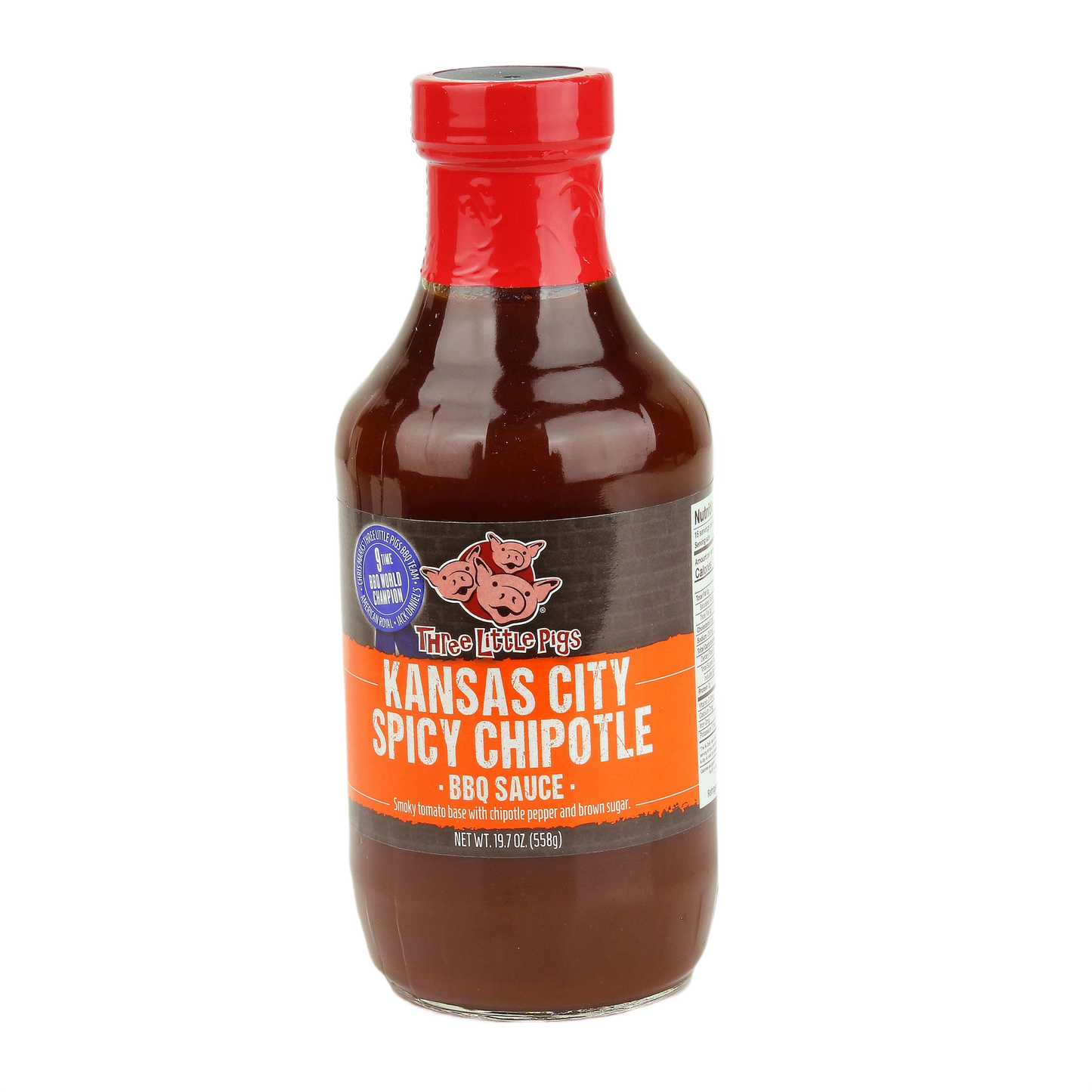 Bottle of spicy chipotle BBQ sauce with smoky flavor for grilling and outdoor cooking under $25 collections