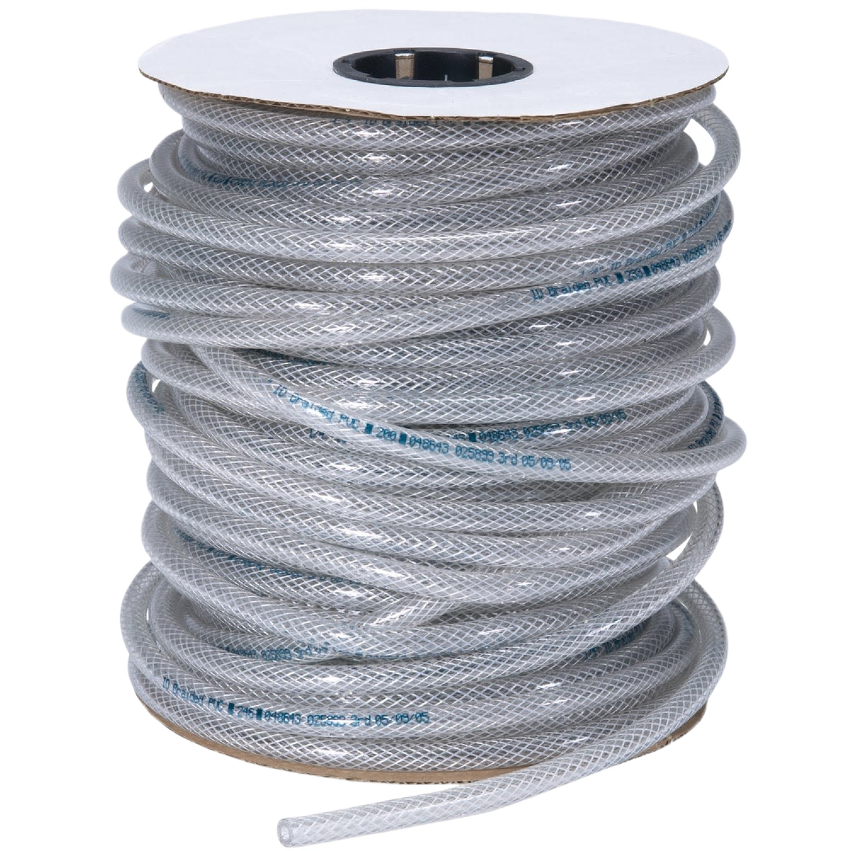 Clear braided PVC tubing spool for plumbing repairs in Plumbing Parts & Repair and Plumbing collections
