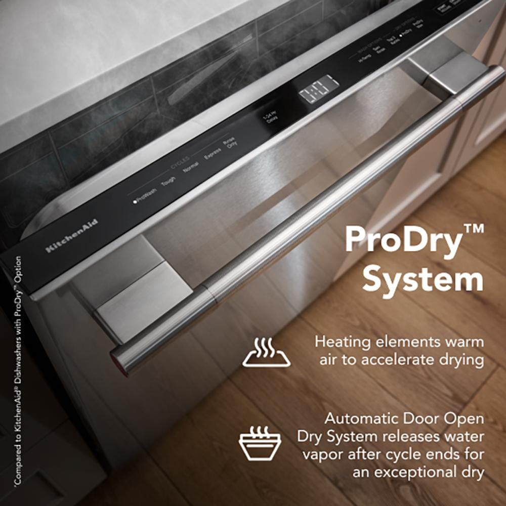 KitchenAid® Third Level Jet Rack Dishwasher with 40+ Total Wash Jets 41 dBA