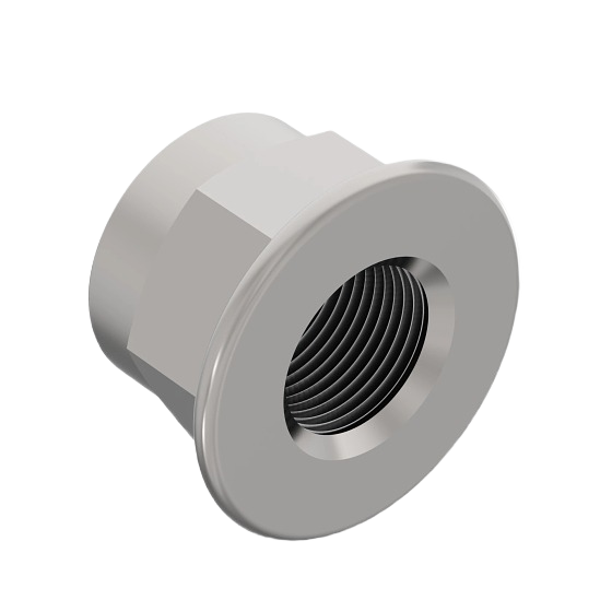 John Deere 14M7396 M8 Hexagonal Flange Lock Nut, 10-Pack