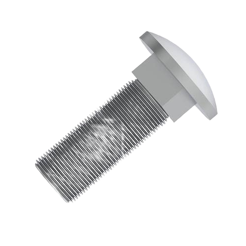 Round head square neck bolt in metal, featured in John Deere parts and nuts, bolts & washers collections under $50