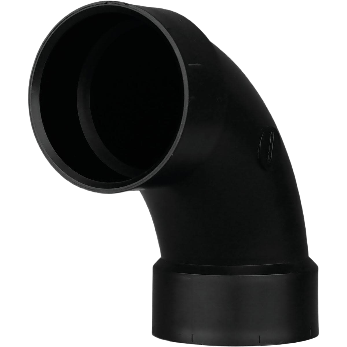 Black ABS long sweep 90-degree elbow fitting for plumbing in Pipes & Fittings and Under $50 collections