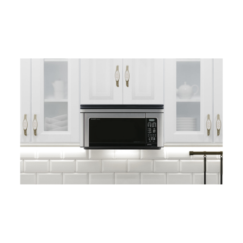 1.1 cu. ft. 850W Sharp Stainless Steel Convection Over-the-Range Microwave Oven