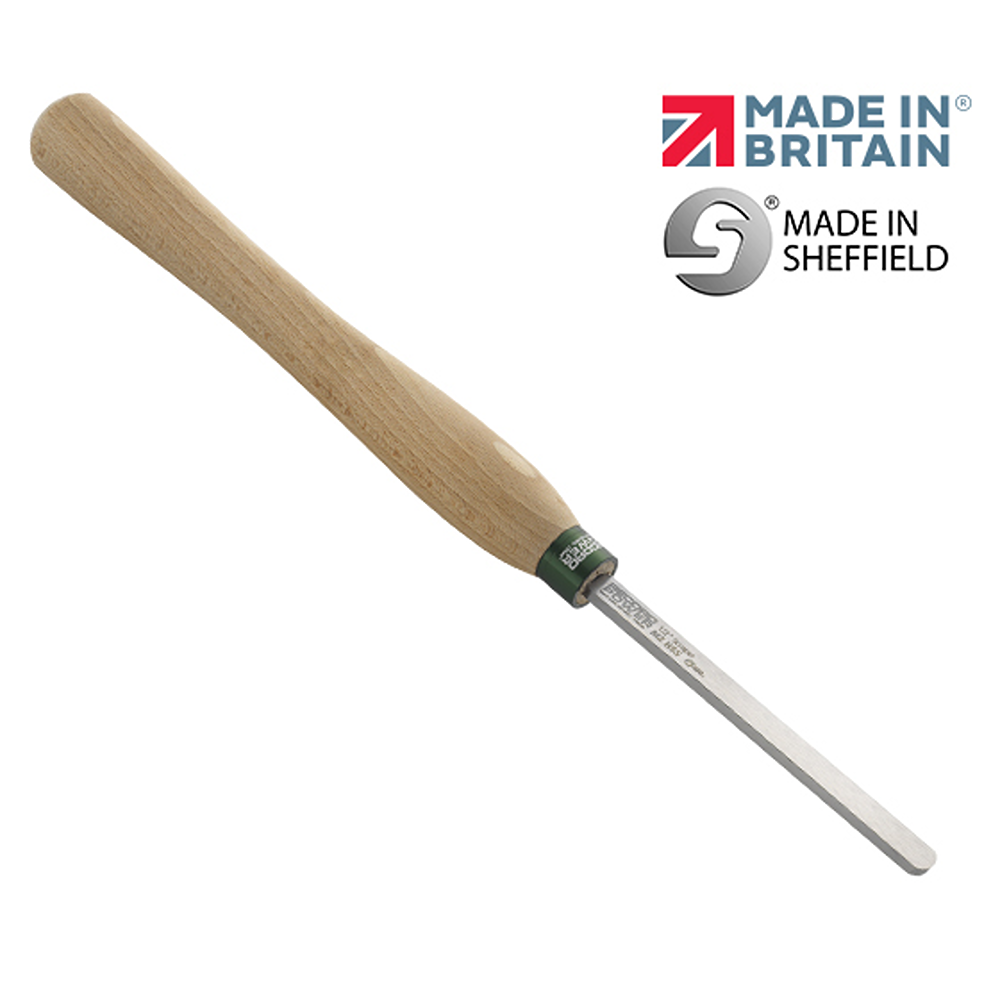 Woodworking domed scraper with ergonomic beech handle for precision carving and shaping in tools and woodworking collections