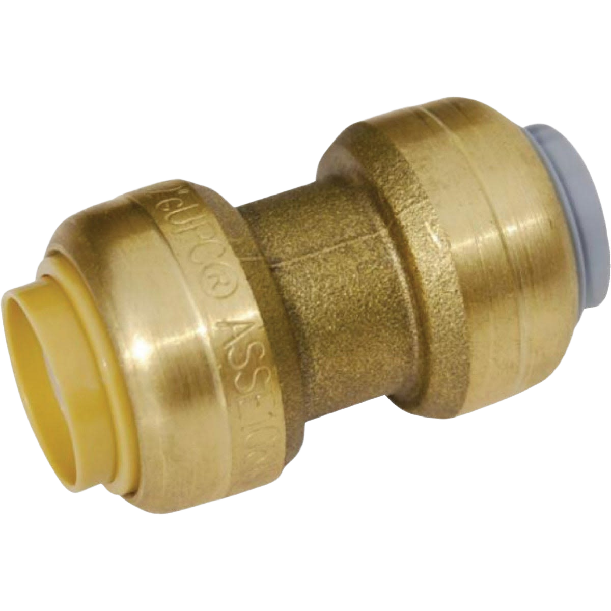 Brass push-to-connect conversion coupling for plumbing with easy installation in pipes and fittings under $50 collections