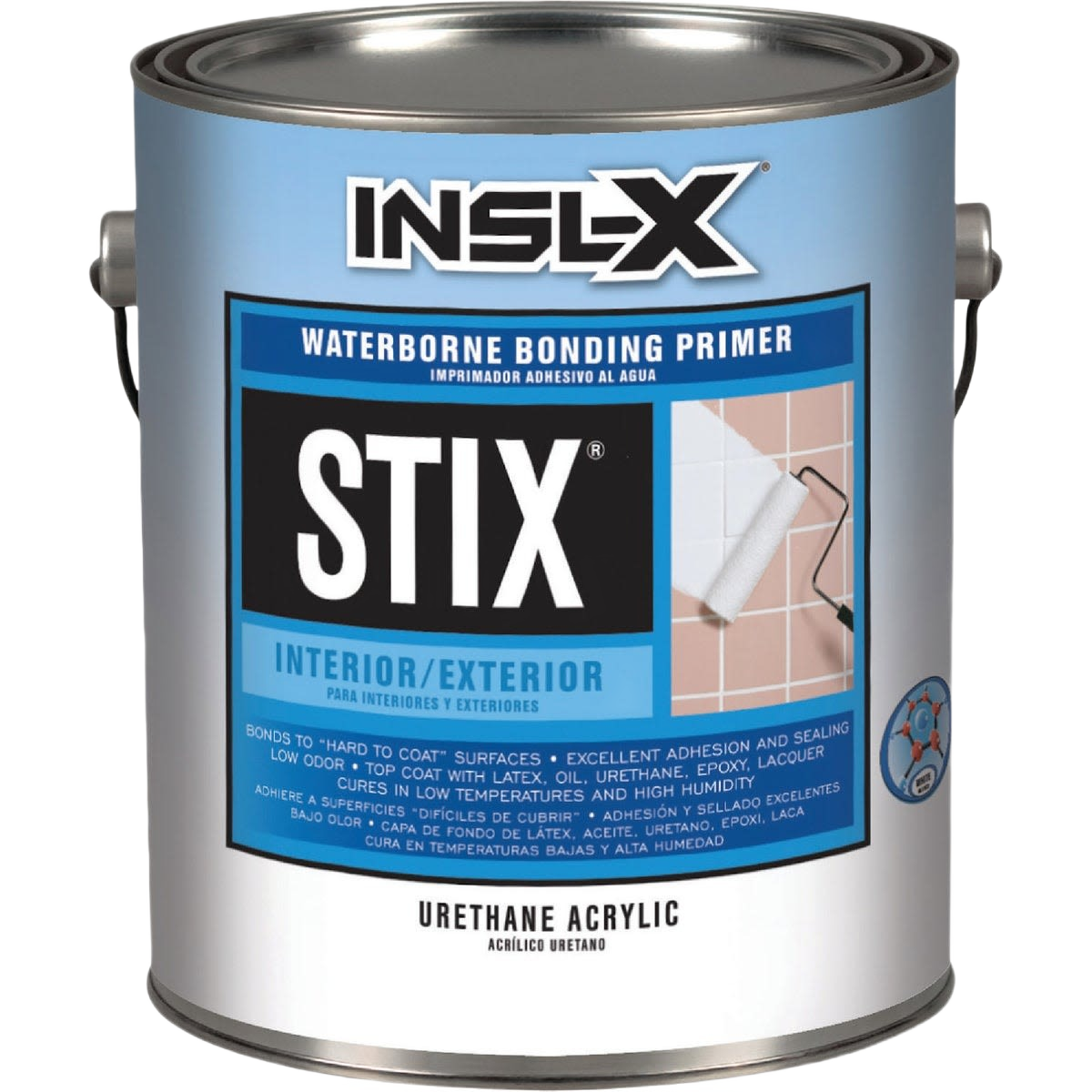 1-gallon can of waterborne bonding primer for interior and exterior use in primers and paint supplies collections