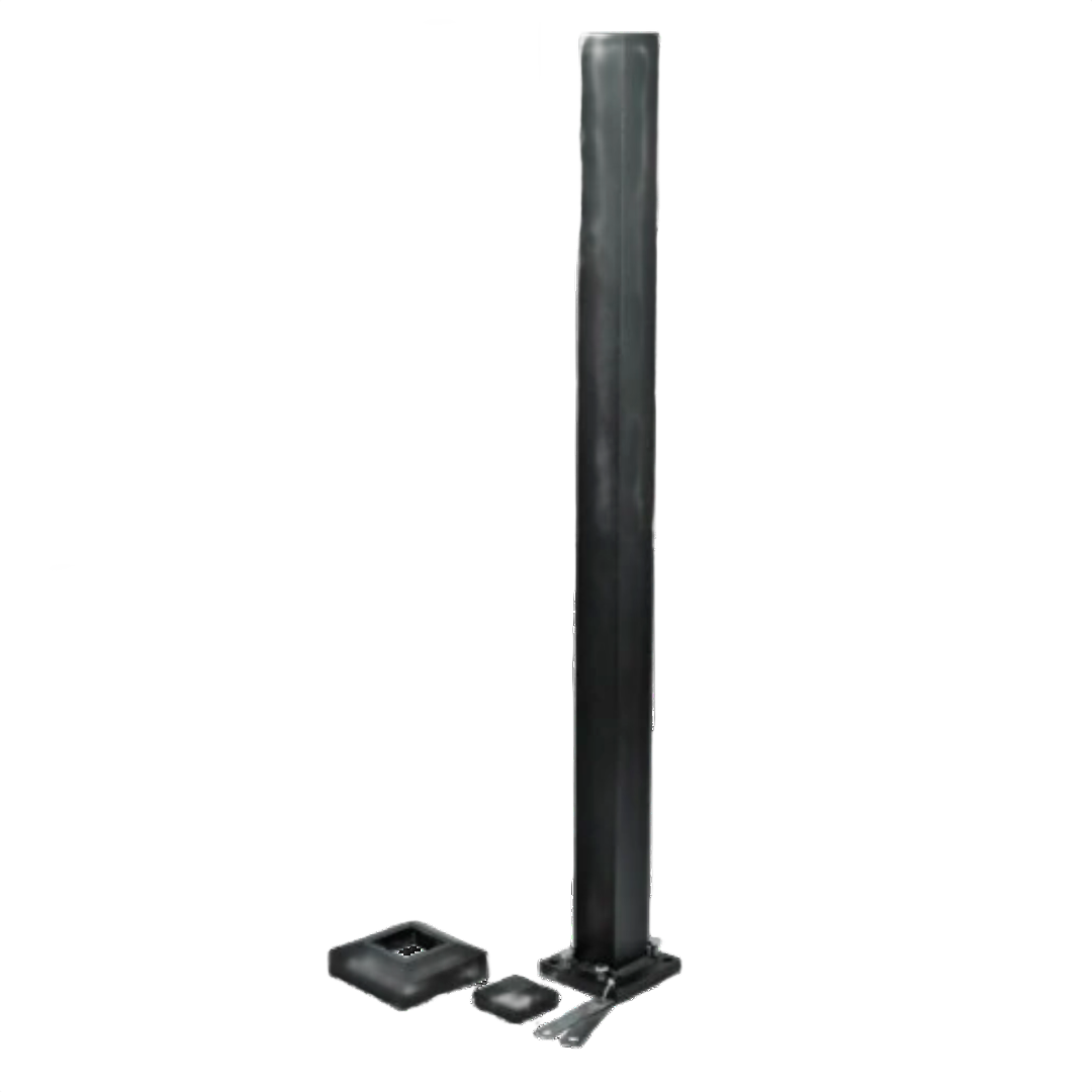 Westbury Black C10 Square Post Kit, 2 in x 37 in