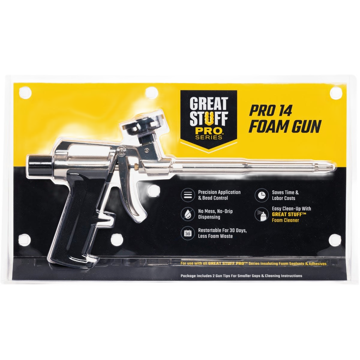 Professional-grade foam dispensing gun with precision control for sealing and finishing in home improvement projects under $100 collection