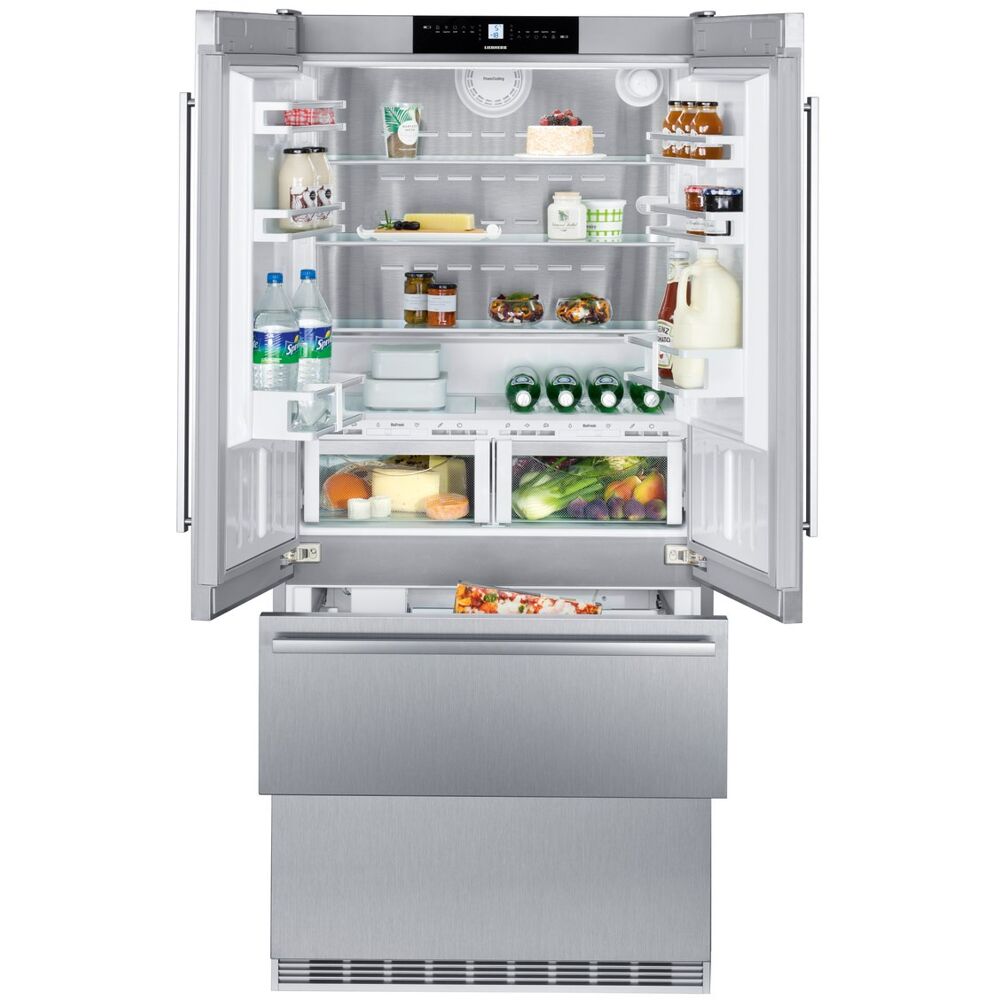 Freestanding French Door Refrigerator/Freezer 36", BioFresh, Ice Maker