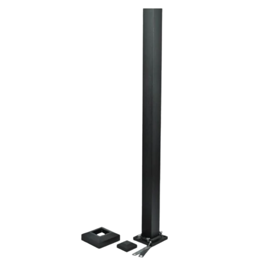 Westbury Black C10 Square Post Kit, 2 in x 47 in