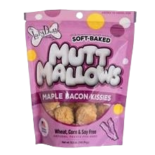 Soft-baked maple bacon dog treats with oats and honey for pets in treat and dog supplies under $50 collection