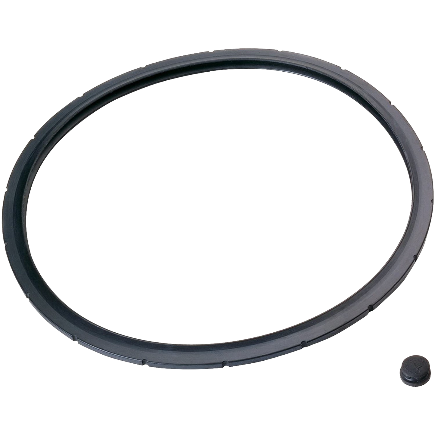 Flexible sealing gasket ring for pressure cookers, ideal replacement in kitchenware collections under $50.