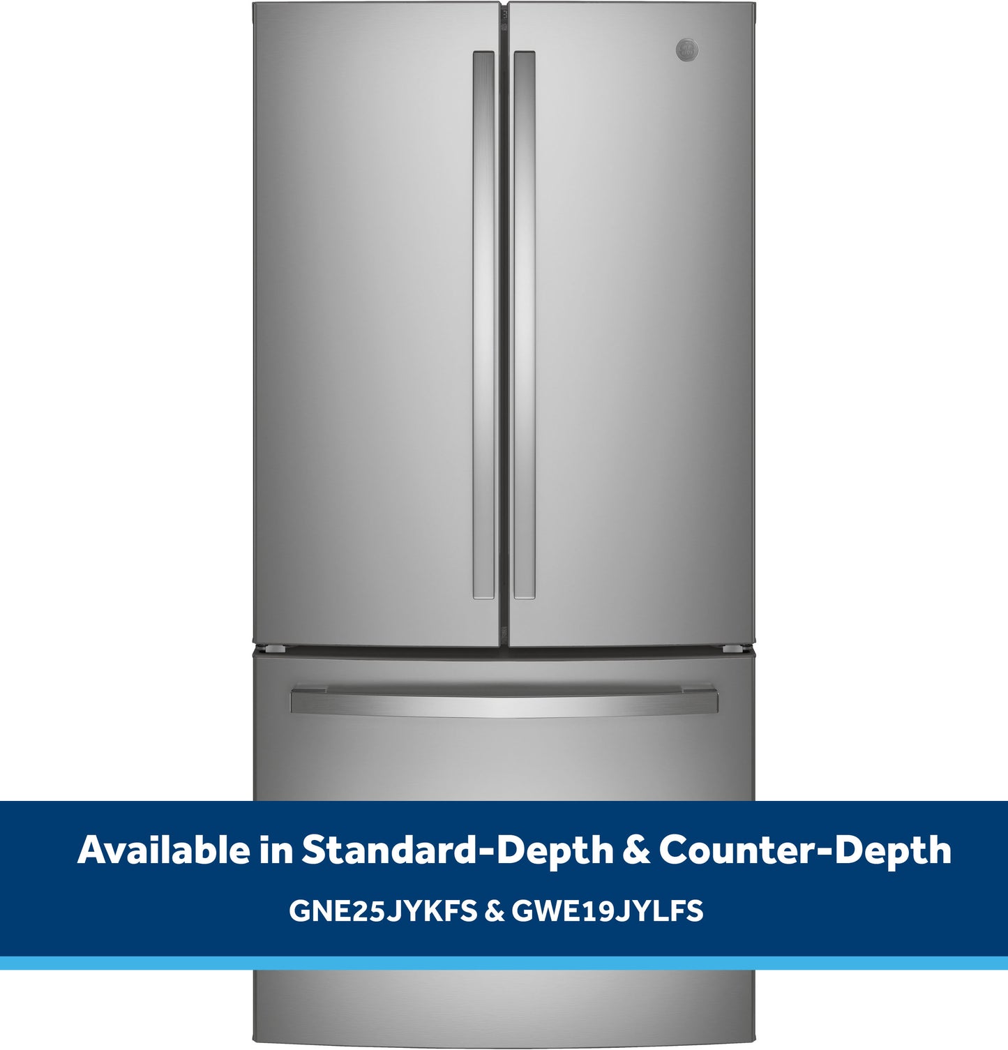 GE® ENERGY STAR® 24.7 Cu. Ft. French-Door Refrigerator