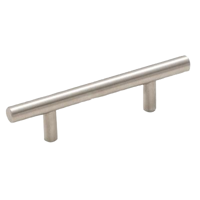 Sterling nickel 3-inch center cabinet pull bar for hardware and furniture accessories collections under $50