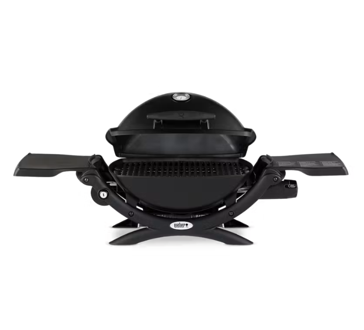 Weber Q 1200 Gas Grill, Liquid Propane, Black