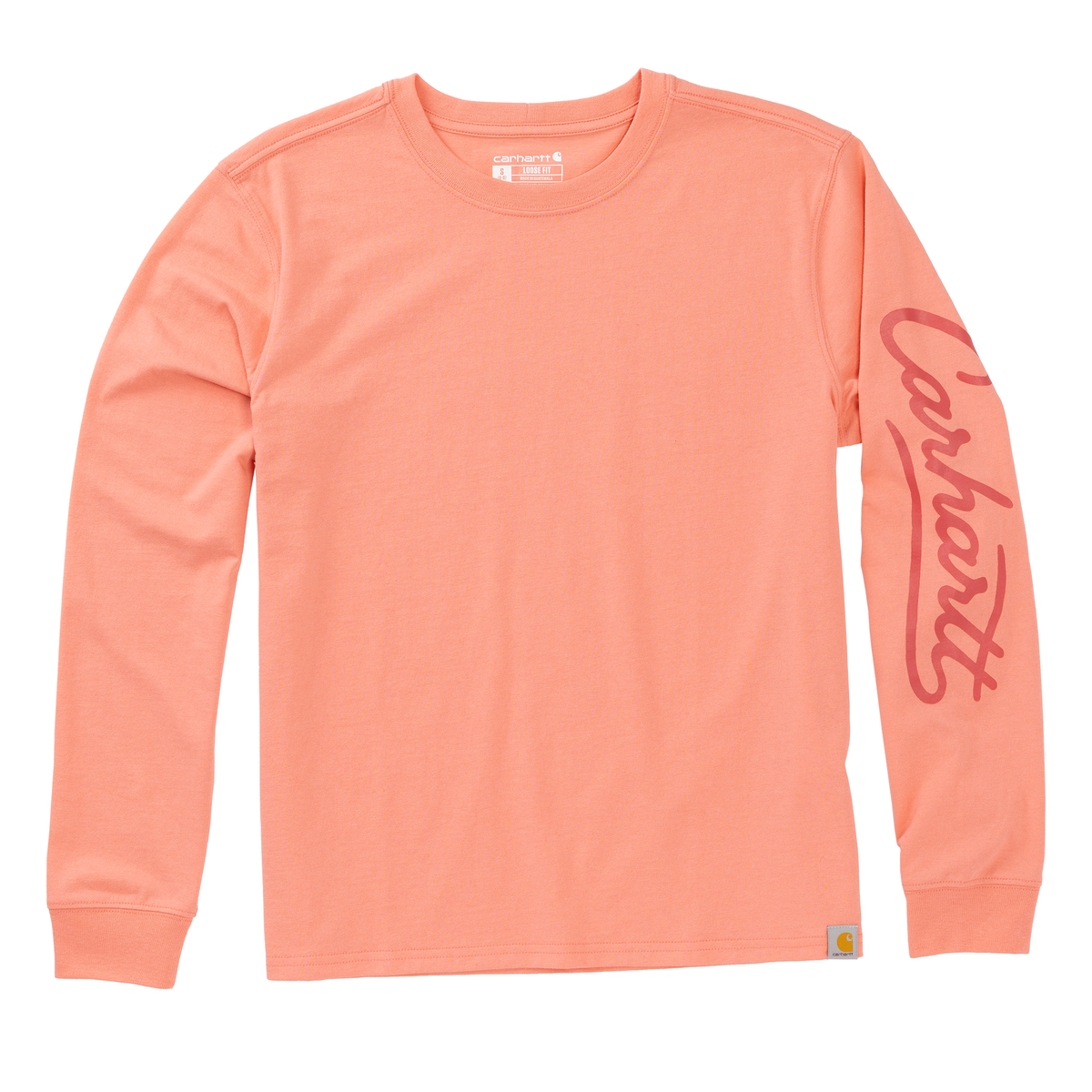 Carhartt Women's Irvine Loose Long Sleeve Logo T-Shirt