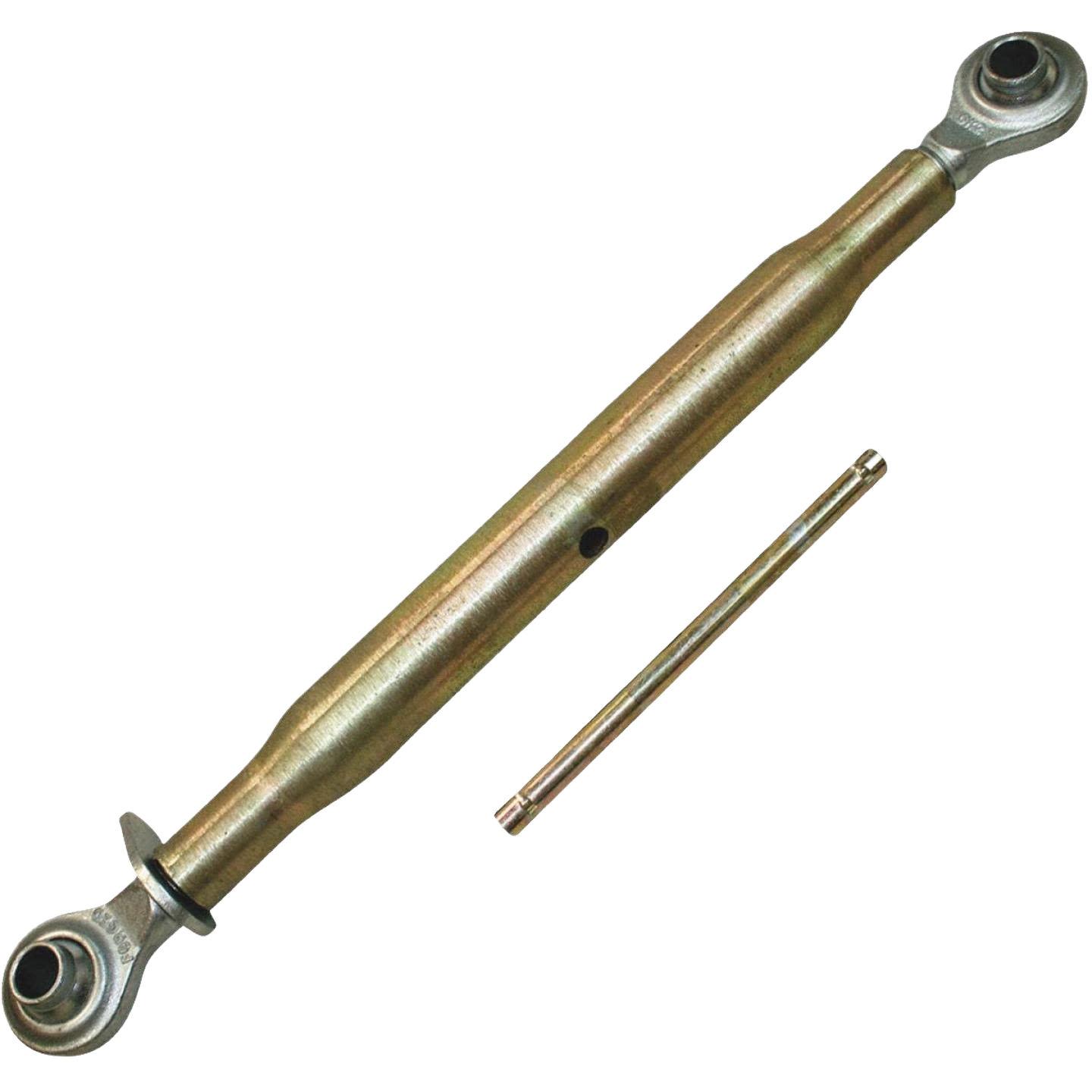 Forged steel top link with yellow zinc plating and pin for tractor hitch in parts and home improvement collections under $50