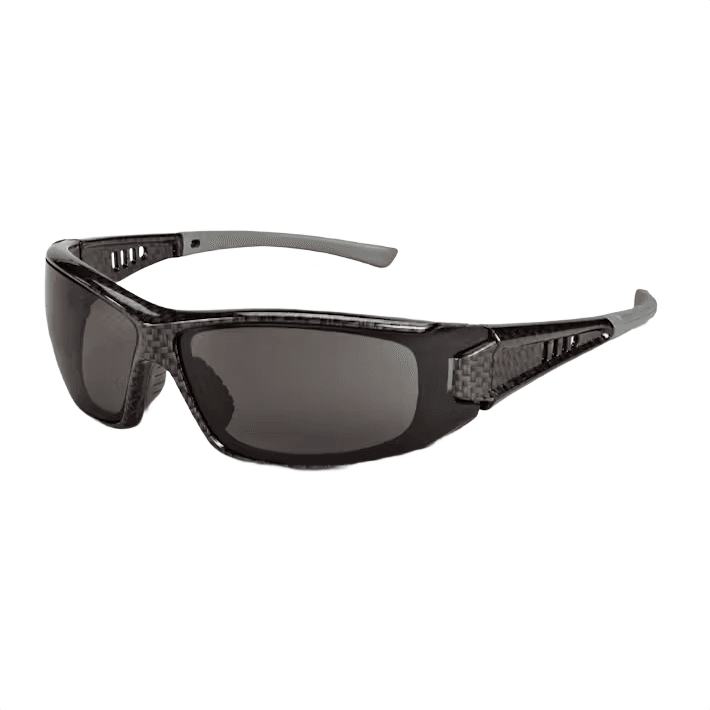 STIHL protective eyewear with patterned frame and smoke lenses, part of Safety Equipment at Hartville Hardware
