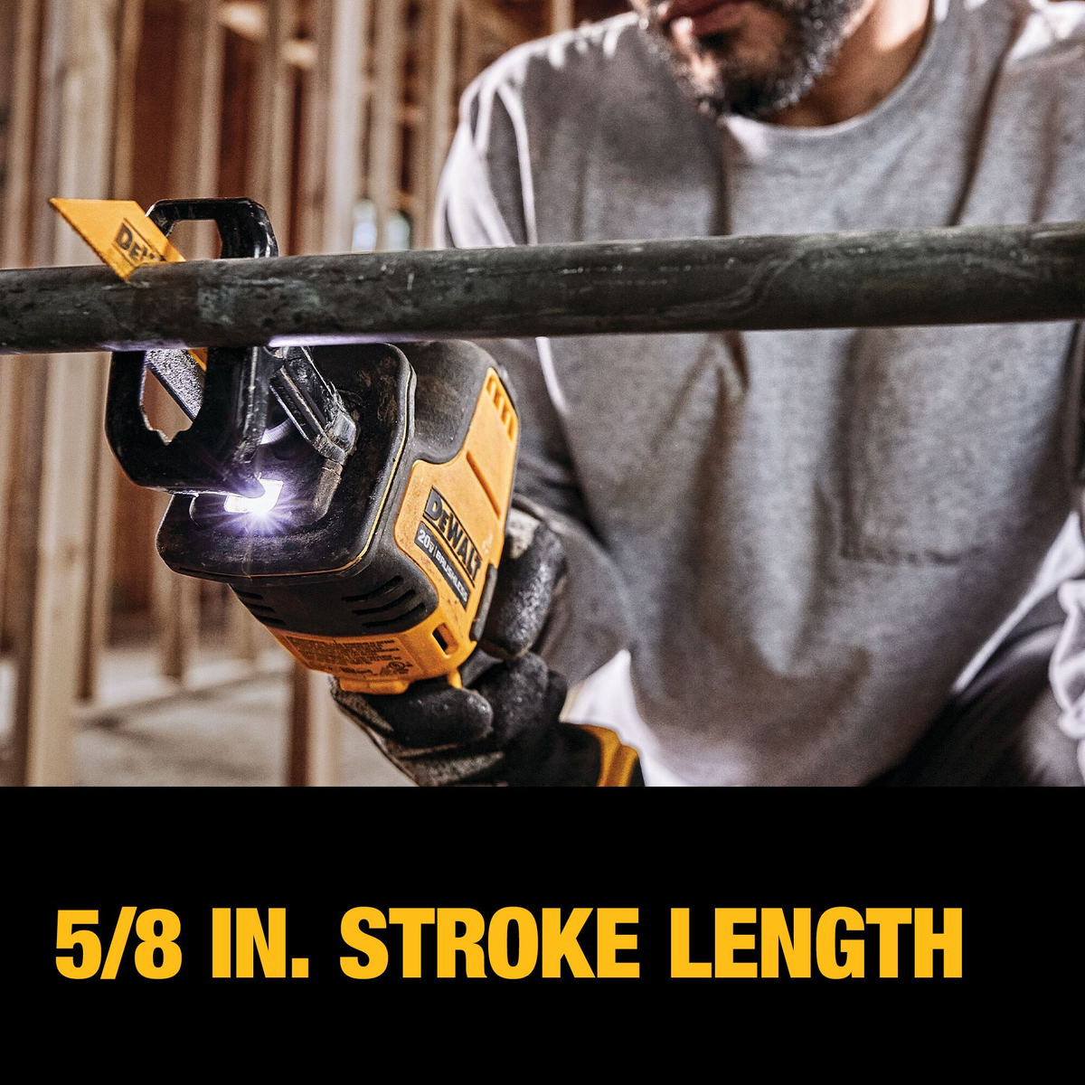 DEWALT ATOMIC 20V MAX* Lithium-Ion Cordless Brushless 4-Tool Combo Kit w/(2) 2.0Ah Batteries