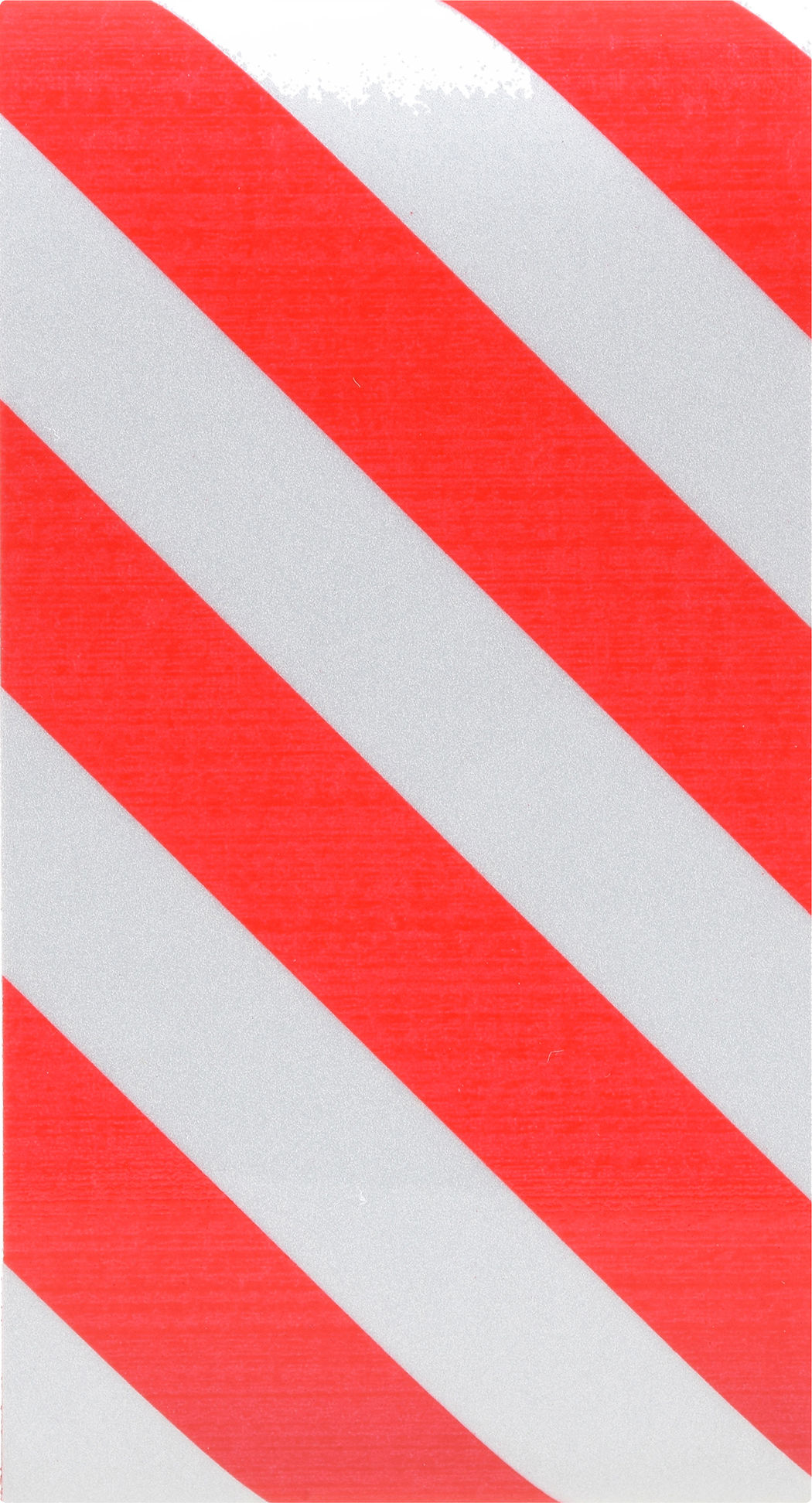 Hillman Reflective Safety Tape Red and Silver (2" x 24")