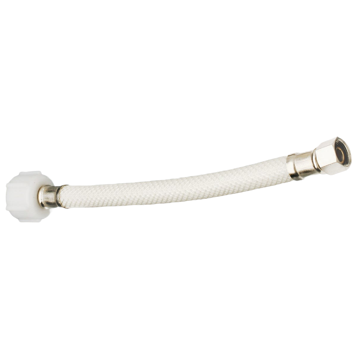 Flexible vinyl toilet connector with compression and ballcock fittings for plumbing and faucet repair projects under $50