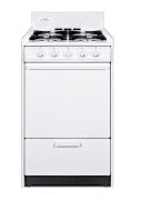 20" Wide Gas Range