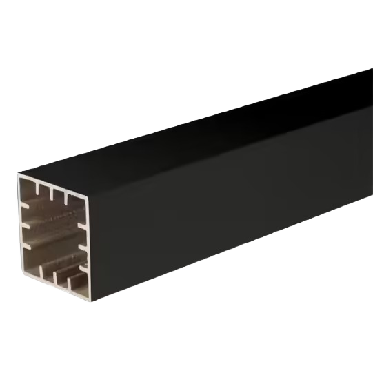 TimberTech RadianceRail Express Composite 4" x 4" x 96" Matte Black Post Sleeve
