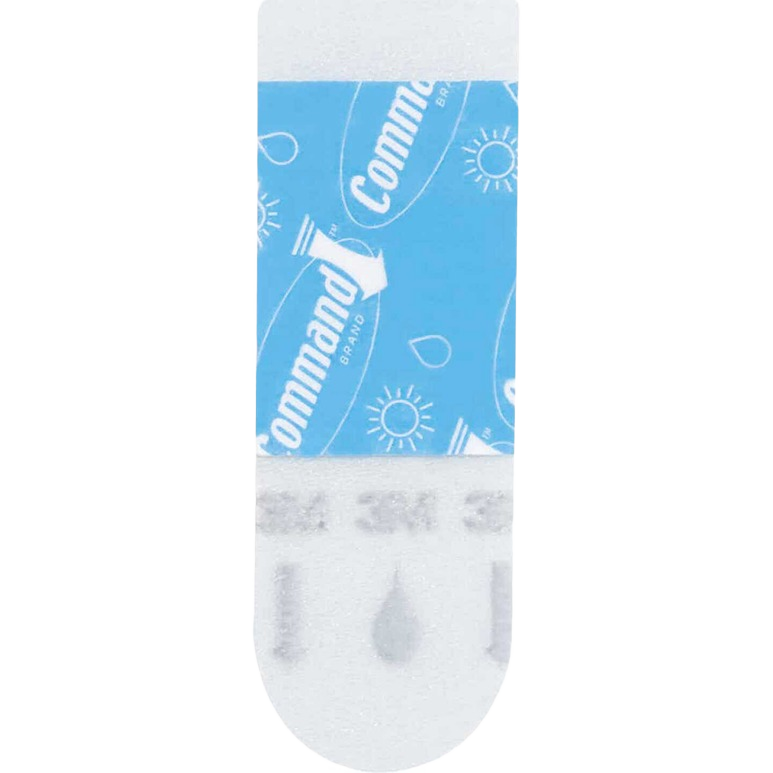 Small foam adhesive strip with blue backing for outdoor light clips in hardware and fasteners collections under $50