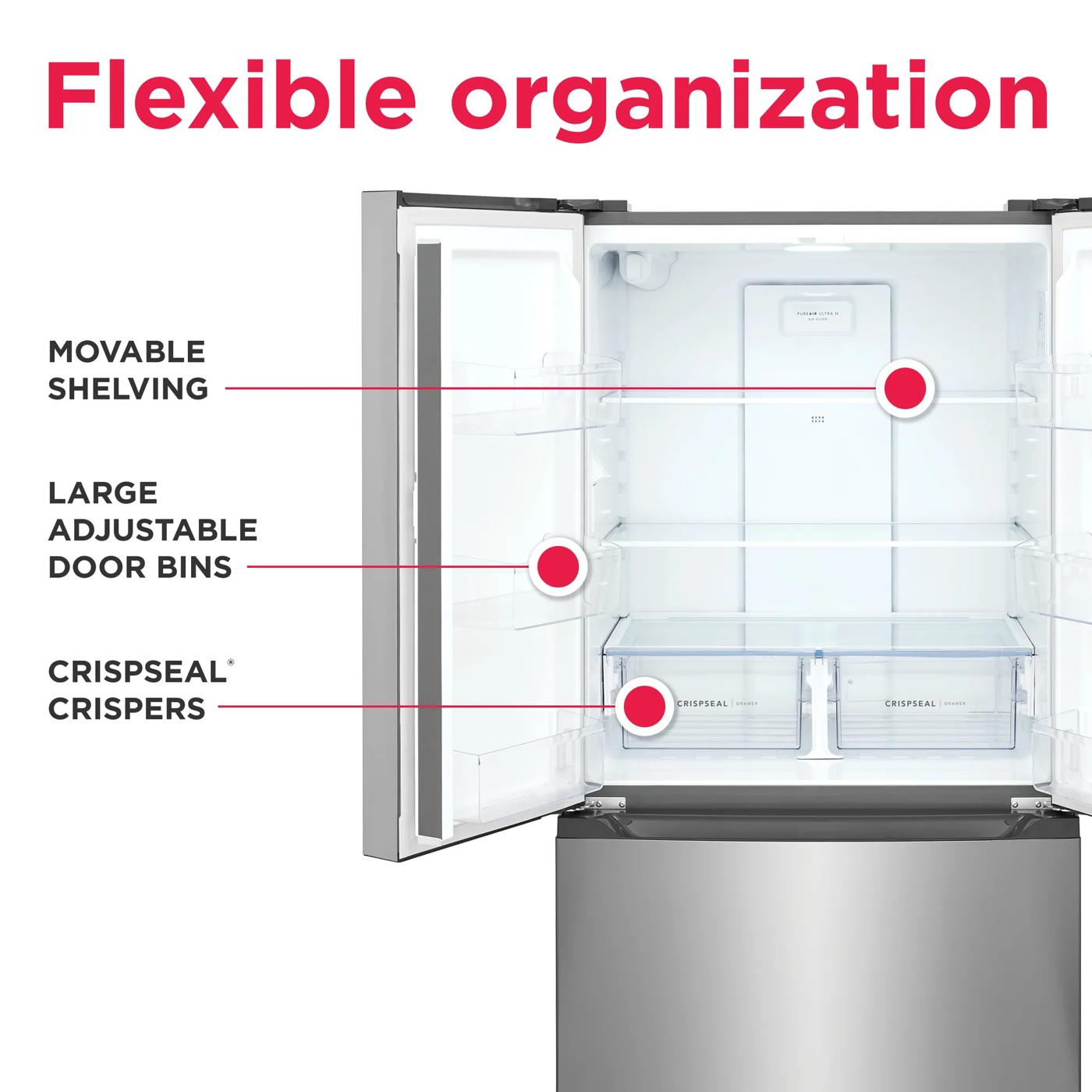 20 Cu. Ft. Counter-Depth French Door Refrigerator
