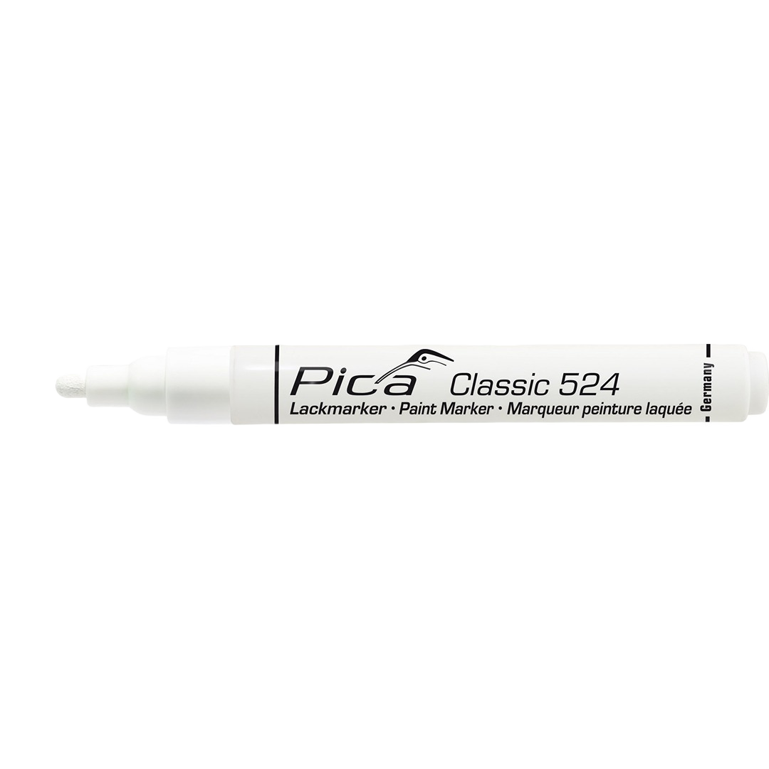 White permanent paint marker pen for woodworking and measuring tools in hand tools and writing utensils collections