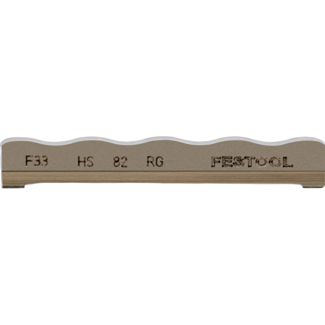 Coarse Festool planer blade with engraved markings for woodworking tool and power tool accessories collections