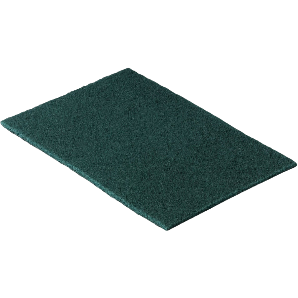 Dark green heavy duty scouring pad for tough cleaning tasks in home improvement and cleaning tool collections