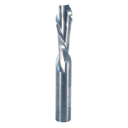 Spiral downcut router bit with chip breaker for clean cuts in tool accessories and power tool collections under $100
