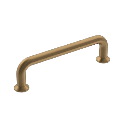 3-inch center-to-center champagne bronze cabinet pull with curved design for furniture accessories and home improvement