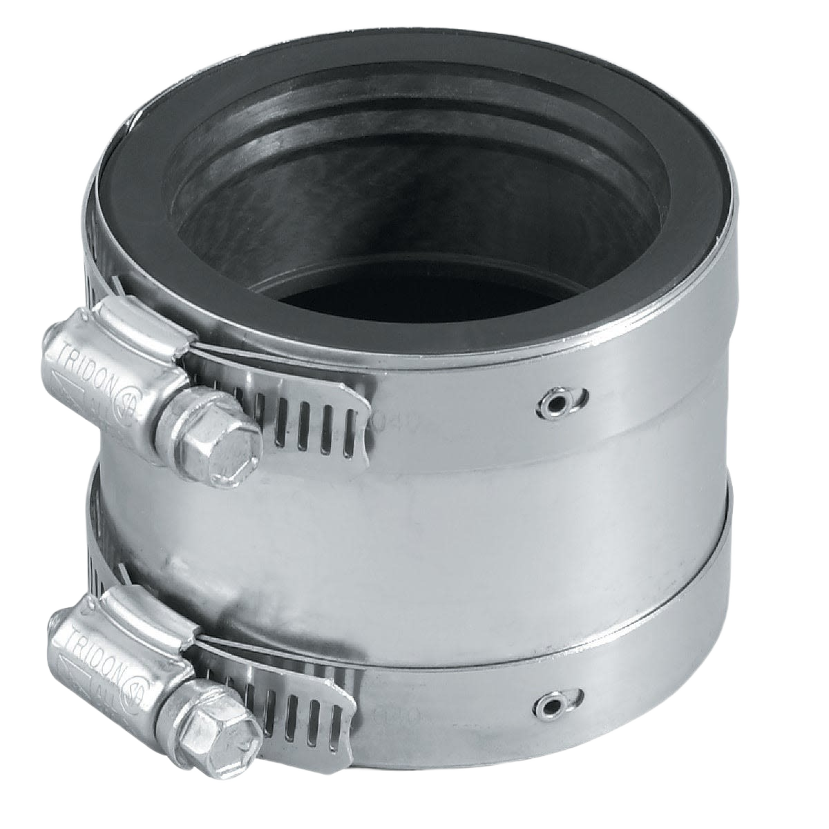 Steel shielded pipe coupling with adjustable clamps for plumbing and home improvement projects under $50 collections