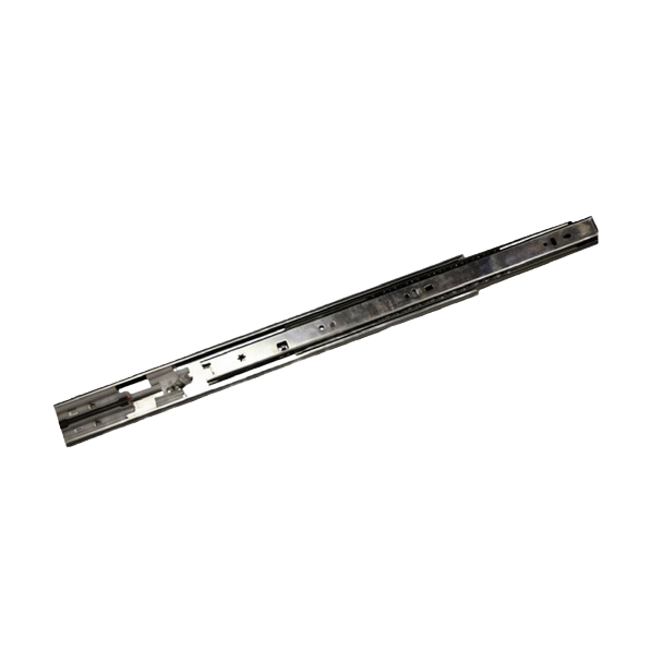 Cold rolled steel soft-close drawer slide with smooth operation for cabinet and furniture hardware collections under $50