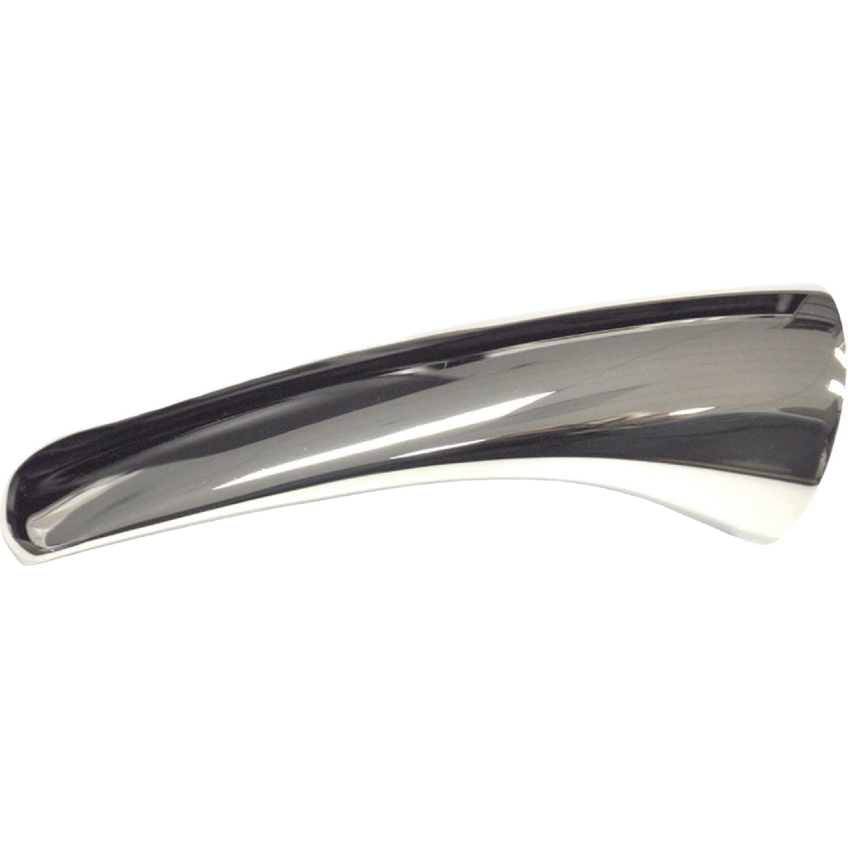 Chrome single lever faucet handle replacement part for plumbing repair and faucet maintenance projects