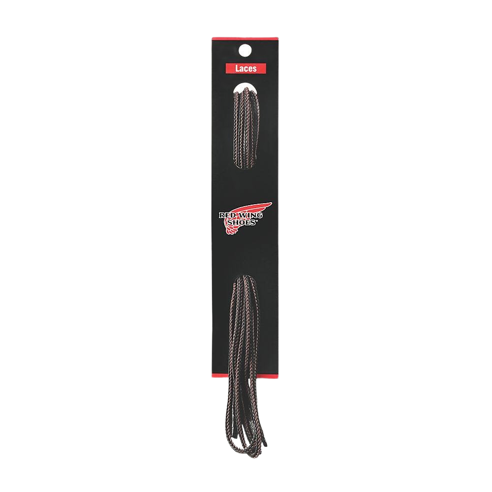 Black and brown braided shoe laces, 63 inches long, suitable for footwear in clothing and shoes collections under $50