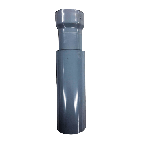 Gray PVC expansion pipe fitting for electrical conduit use in home improvement and electrical collections