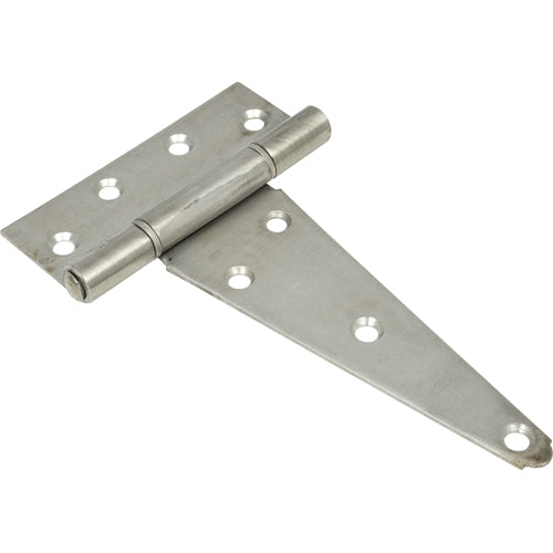 Stainless steel heavy-duty T-hinge with multiple mounting holes for hardware and home improvement projects under $50 collections