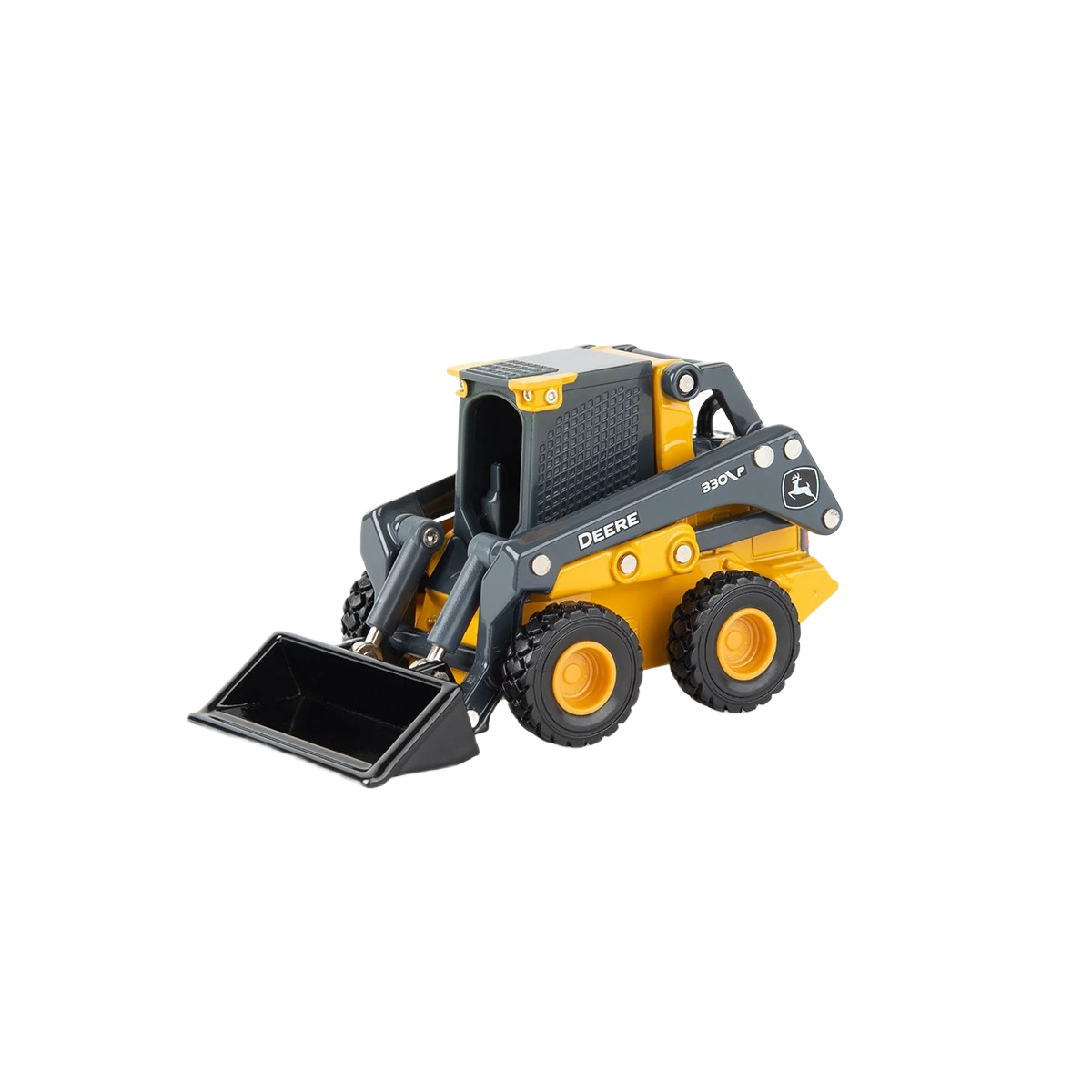 Yellow and gray 1/50 scale skid steer loader toy from Vehicles & Remote Controlled Toys and Toys & Games collections