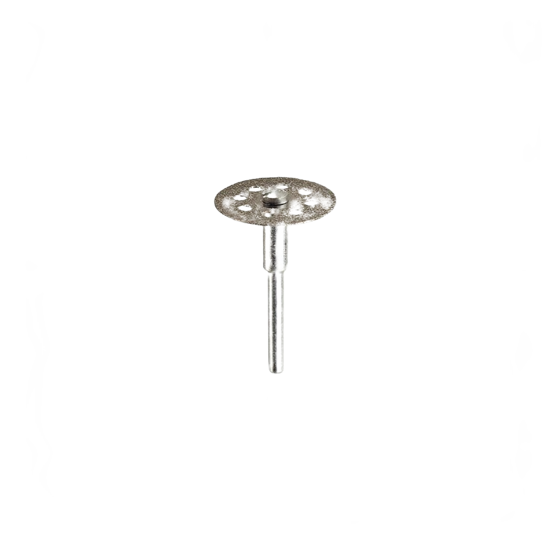 Precision diamond cutting wheel with mandrel for detailed rotary tool projects in power tool accessories under $50 collection