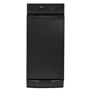 Black 15-inch convertible trash compactor with digital controls in Trash Compactors and Kitchen & Kitchenware collections