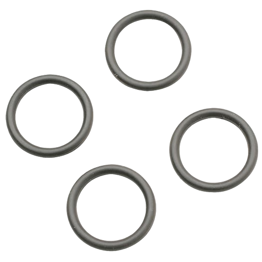 Do it Best 1/2 x 11/16 x 3/32 Inch Black Rubber O-Ring, 4-Count