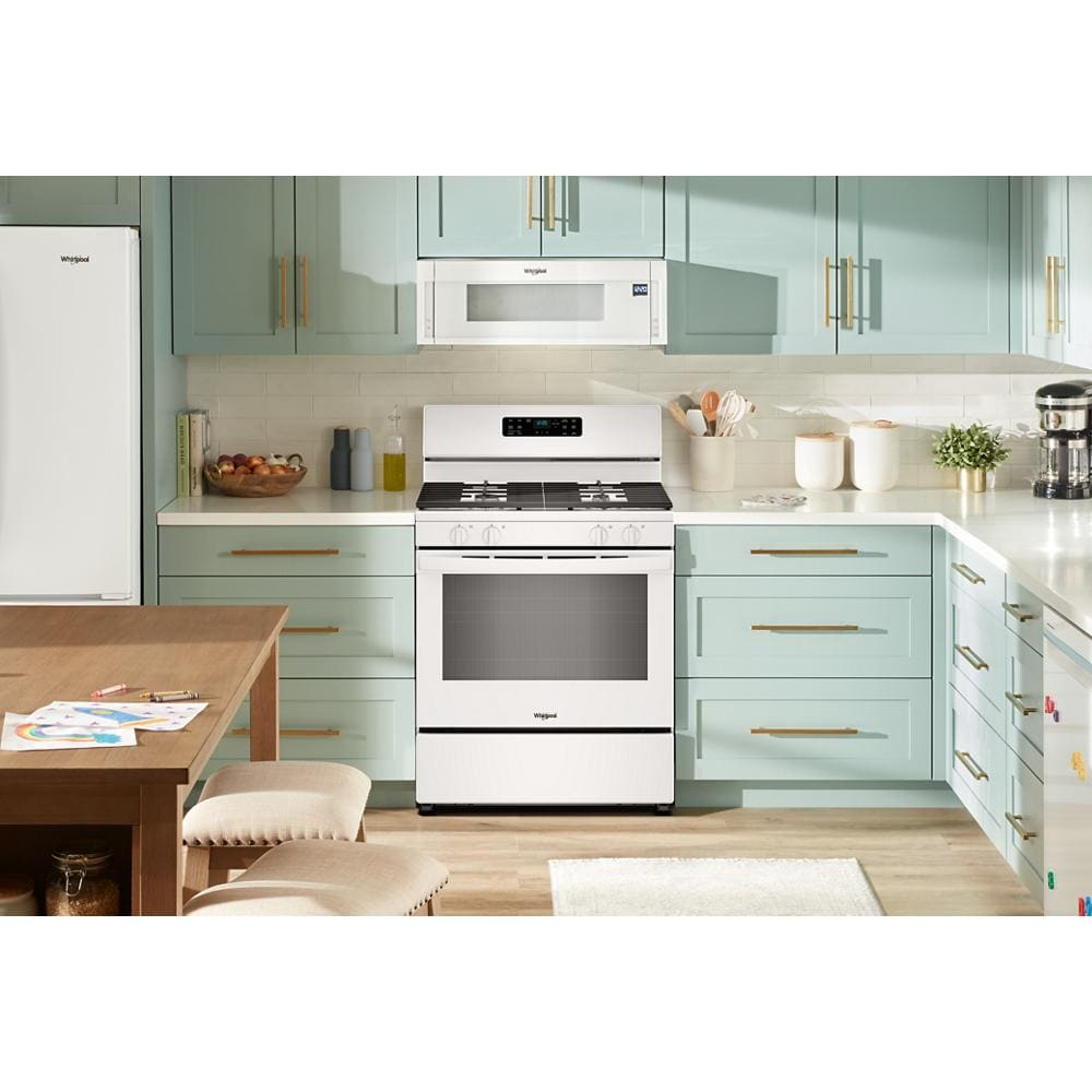 30-inch Gas Range with Crispy Mode and Dishwasher Safe Grates